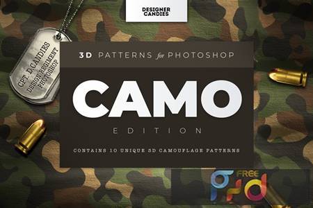 3D Camo Camouflage Patterns Xv83Pss 1