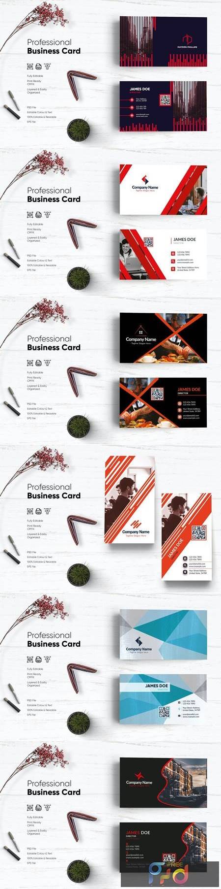 Creative Business Card Templates Pack 1