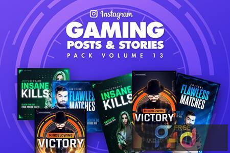 Gaming Instagram Posts And Stories Pack 13 Lq4E437 1