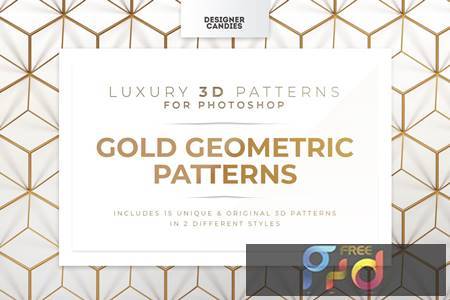Gold Geometric Patterns T869Nq5 1