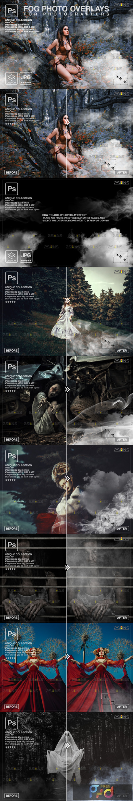Photoshop Overlay- Fog Overlay, Smoke 8561231 1