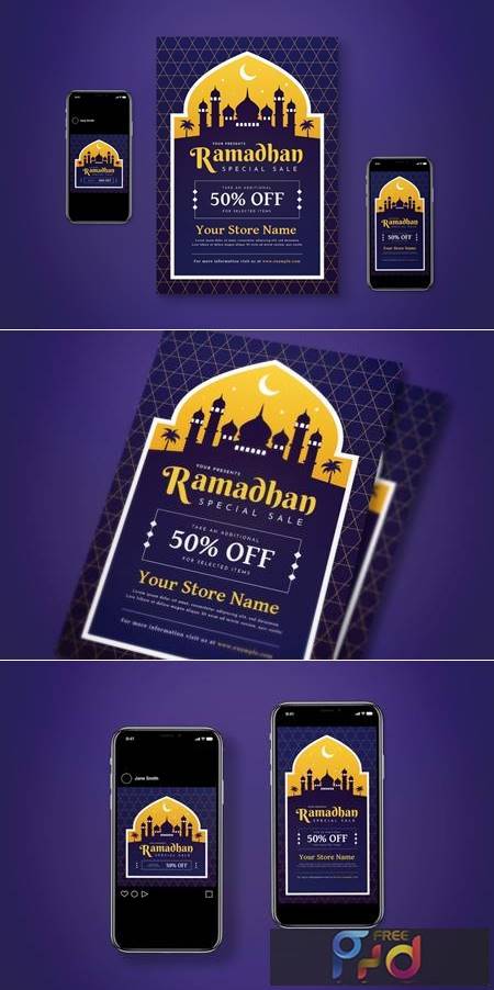 Ramadhan Sale Flyer Set C3Ghme5 1