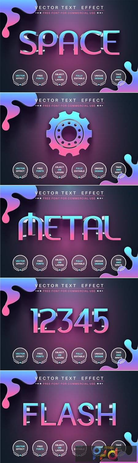 Space - Editable Text Effect, Font Style W4Rv2Zg 1