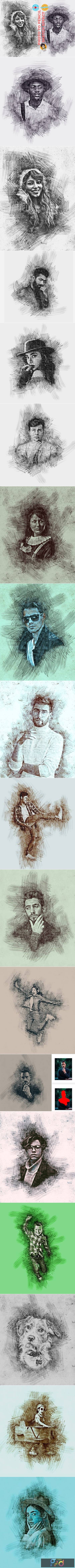 Photo To Pencil Sketch Effect 6117774 1